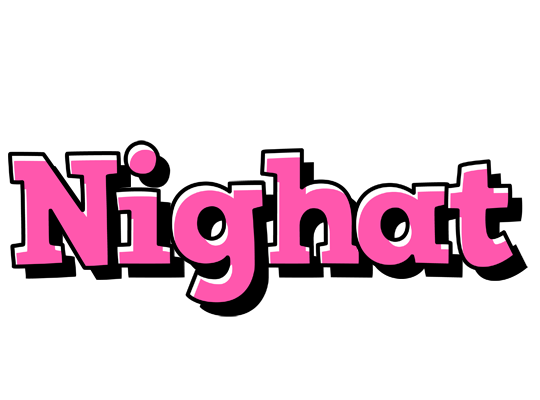Nighat girlish logo