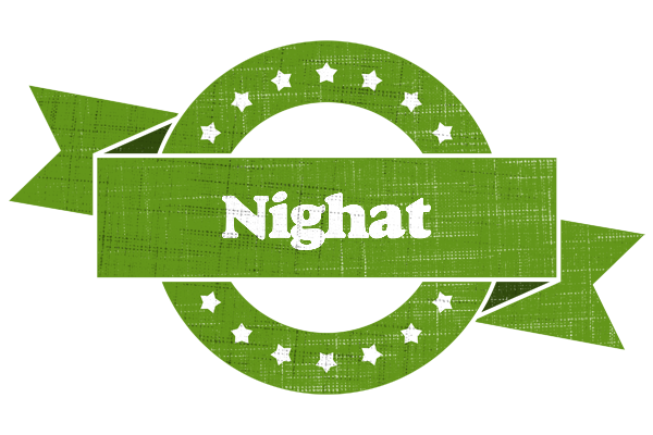 Nighat natural logo