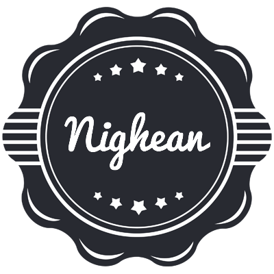 Nighean badge logo