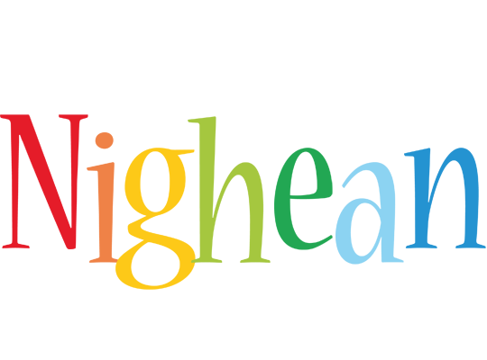 Nighean birthday logo