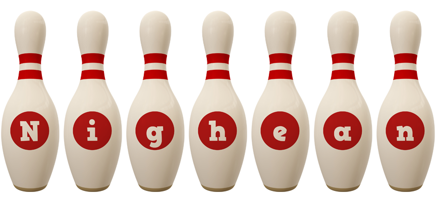 Nighean bowling-pin logo