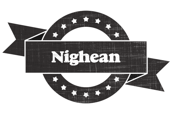 Nighean grunge logo