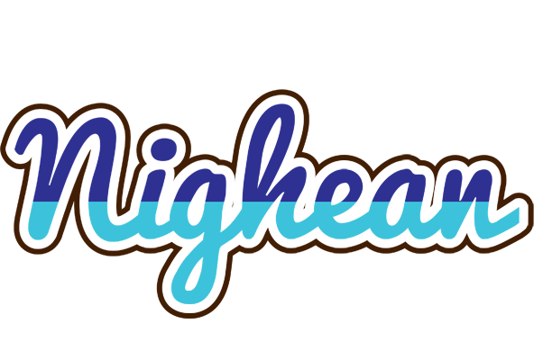 Nighean raining logo