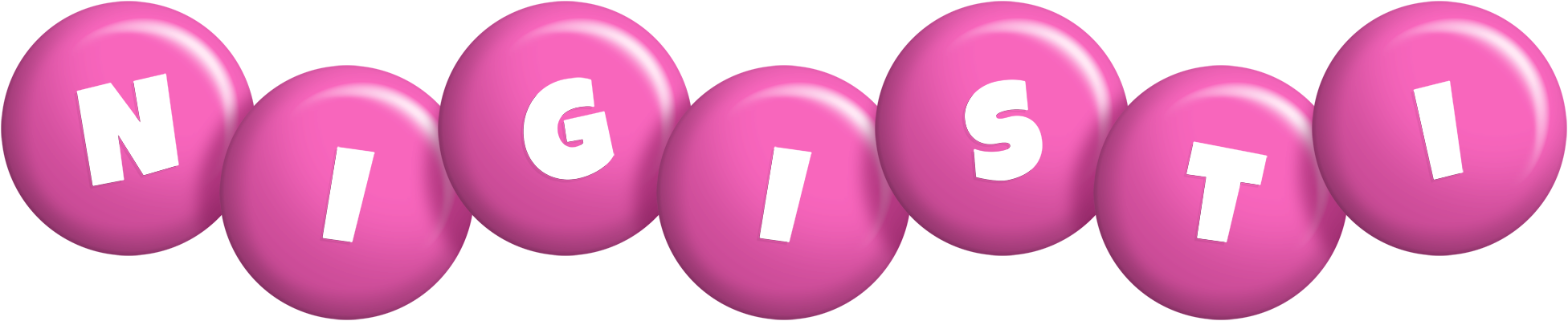 Nigisti candy-pink logo