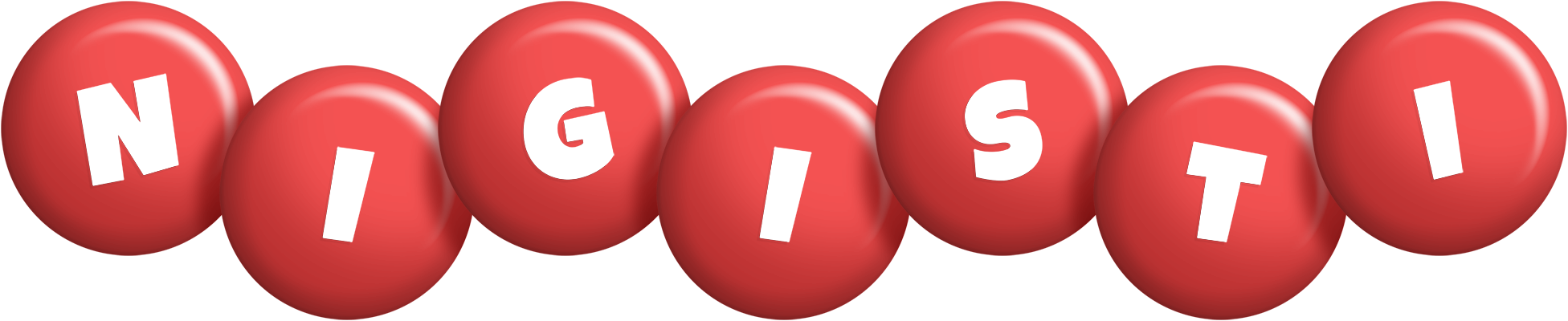 Nigisti candy-red logo