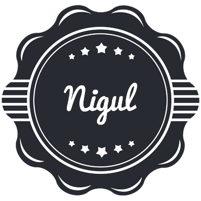 Nigul badge logo