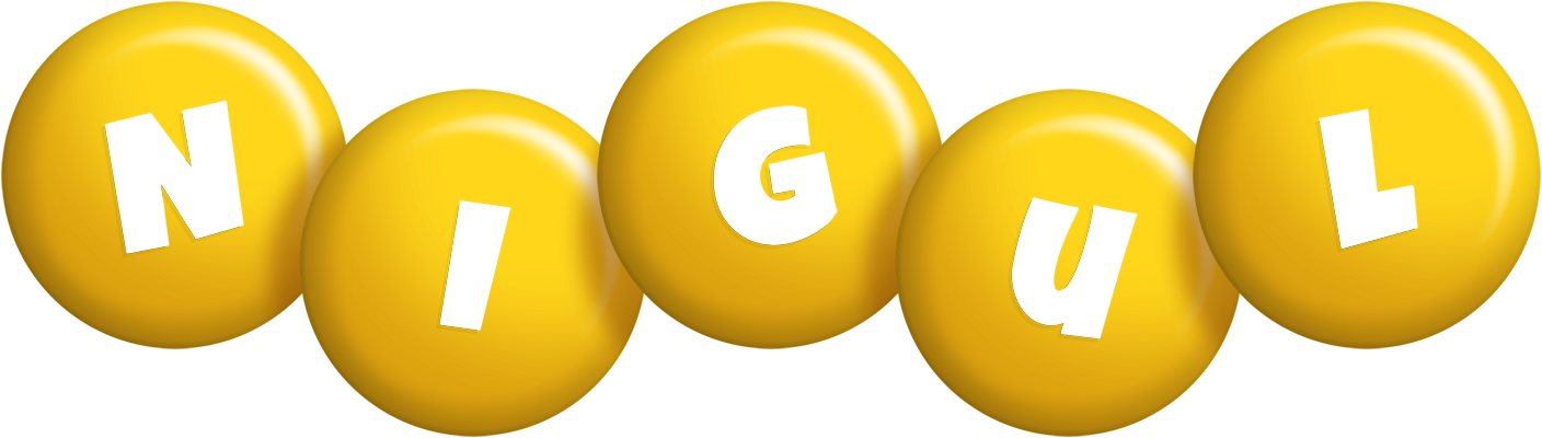 Nigul candy-yellow logo