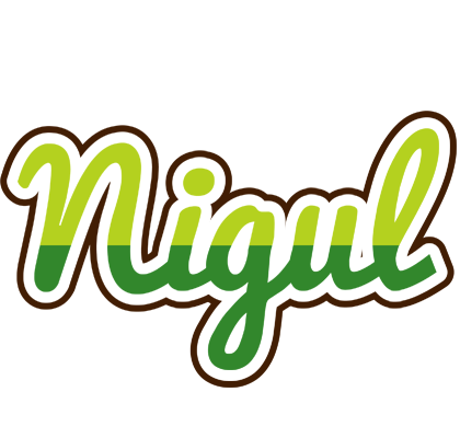Nigul golfing logo