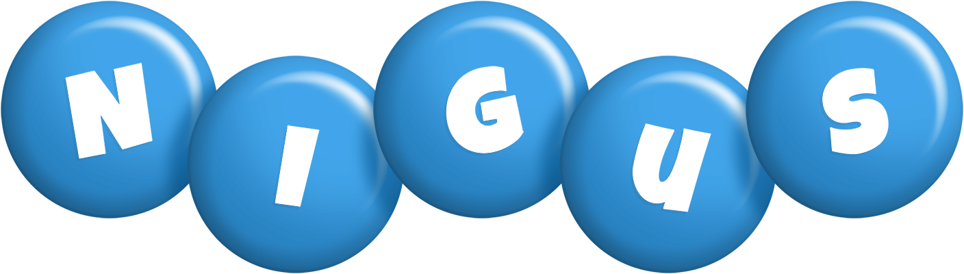Nigus candy-blue logo