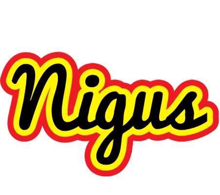 Nigus flaming logo