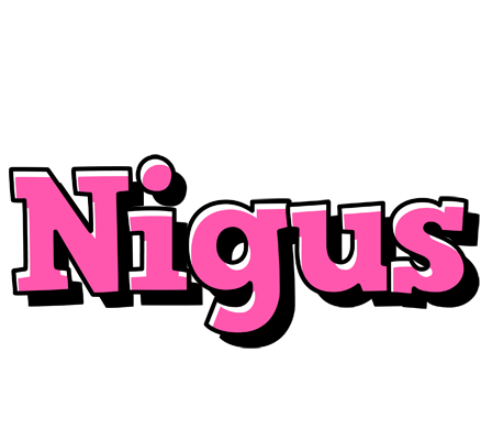 Nigus girlish logo