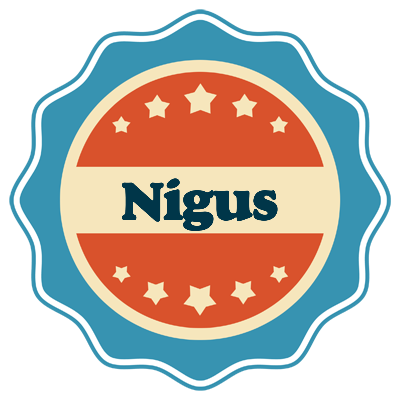 Nigus labels logo