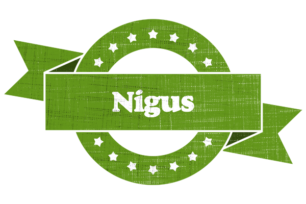 Nigus natural logo