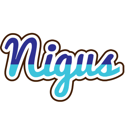Nigus raining logo