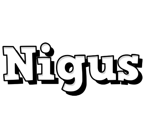 Nigus snowing logo