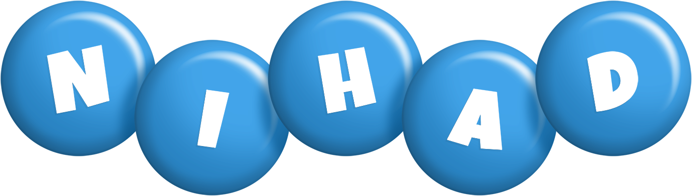 Nihad candy-blue logo