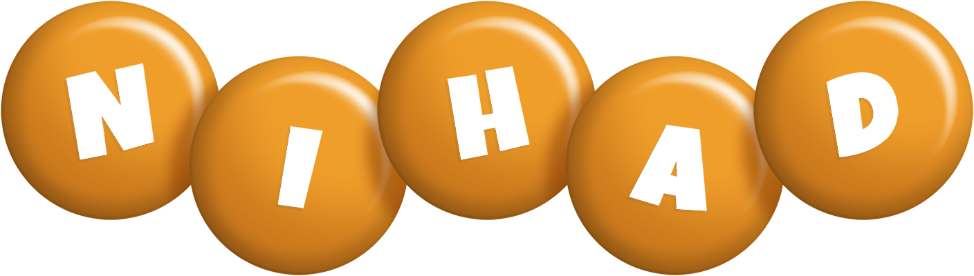 Nihad candy-orange logo