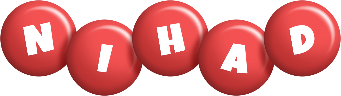 Nihad candy-red logo