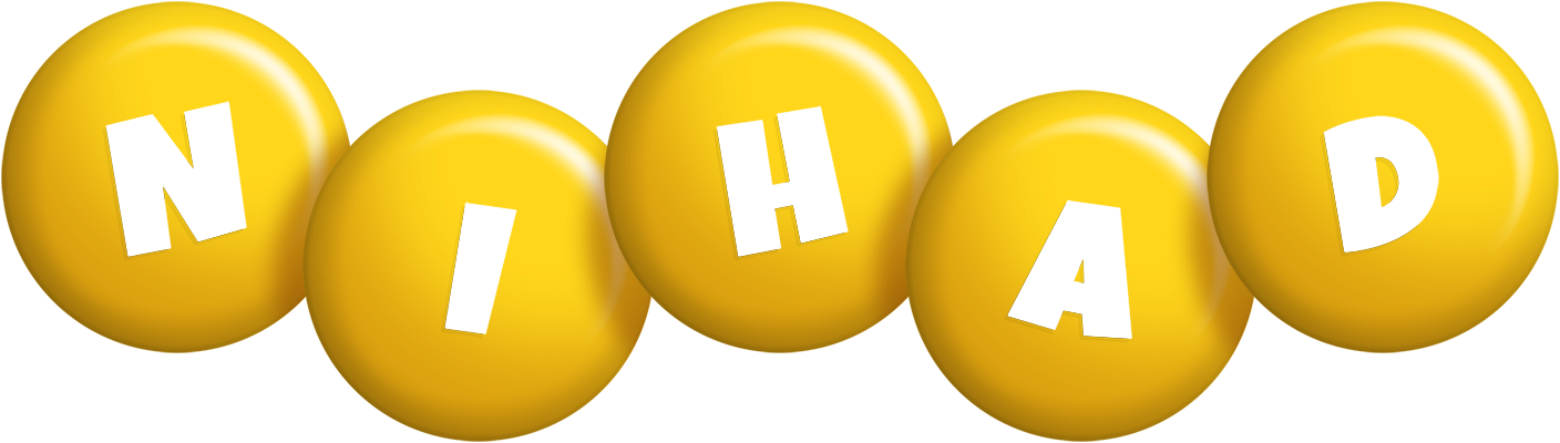 Nihad candy-yellow logo