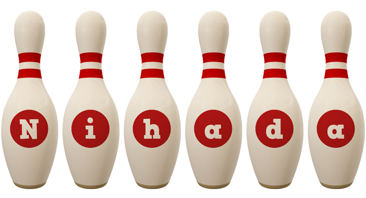 Nihada bowling-pin logo