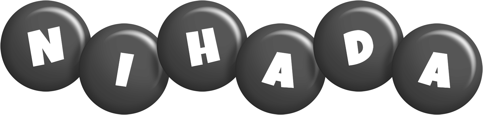 Nihada candy-black logo