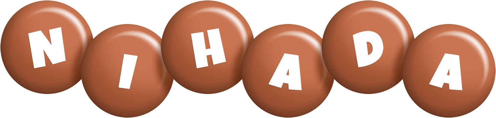 Nihada candy-brown logo