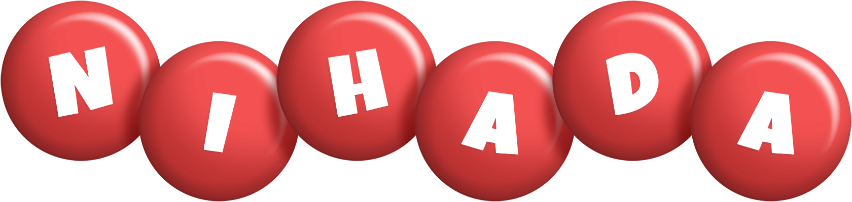 Nihada candy-red logo