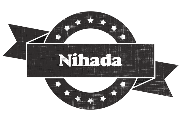 Nihada grunge logo