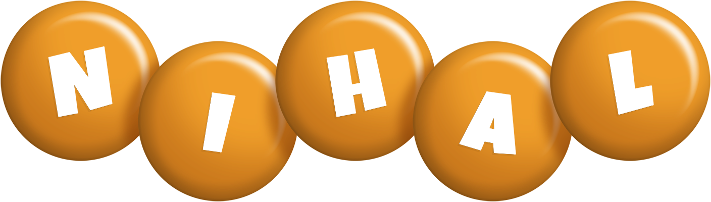 Nihal candy-orange logo