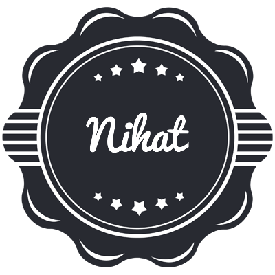 Nihat badge logo