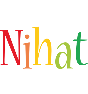 Nihat birthday logo