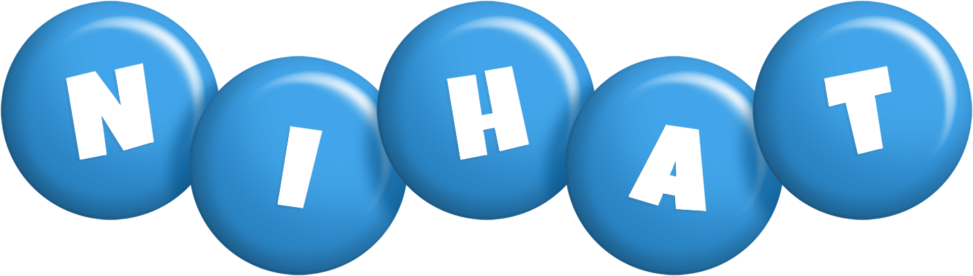 Nihat candy-blue logo