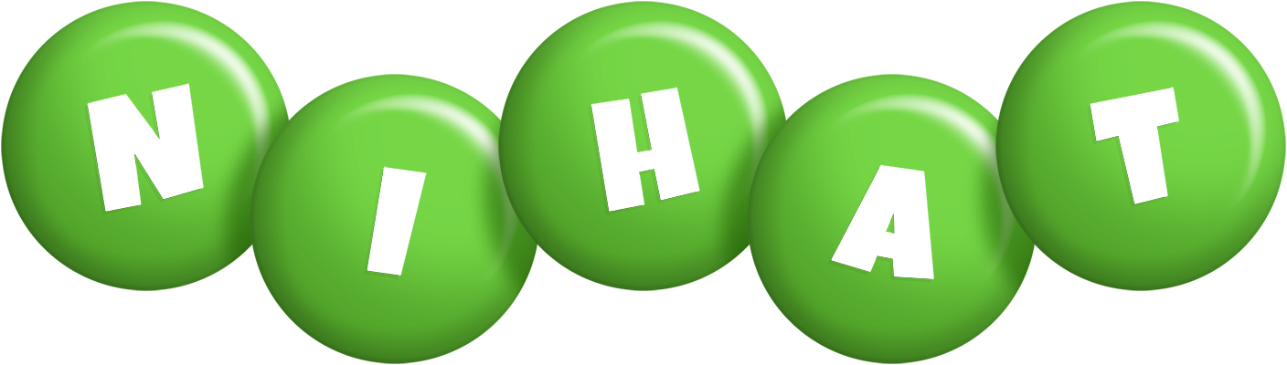Nihat candy-green logo
