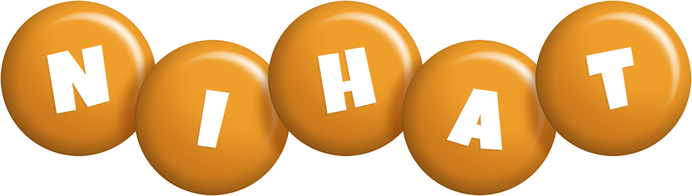 Nihat candy-orange logo
