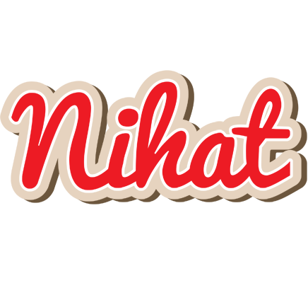 Nihat chocolate logo