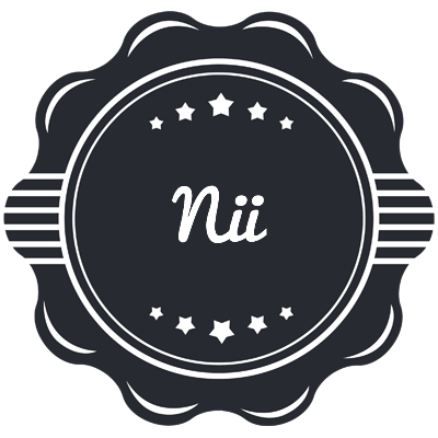 Nii badge logo