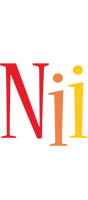 Nii birthday logo