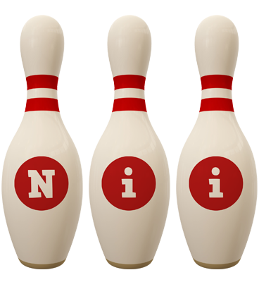 Nii bowling-pin logo