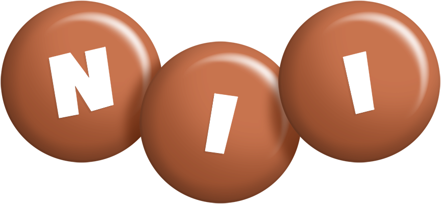 Nii candy-brown logo