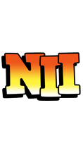 Nii sunset logo