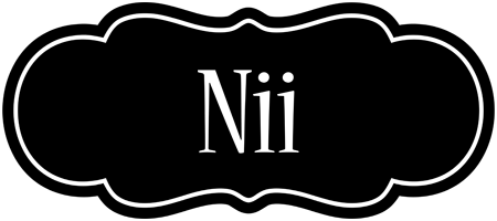 Nii welcome logo