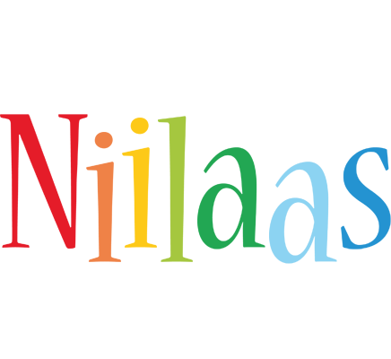 Niilaas birthday logo