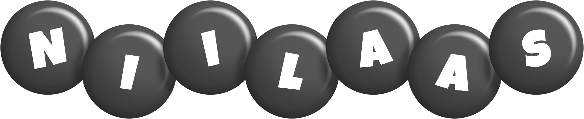 Niilaas candy-black logo