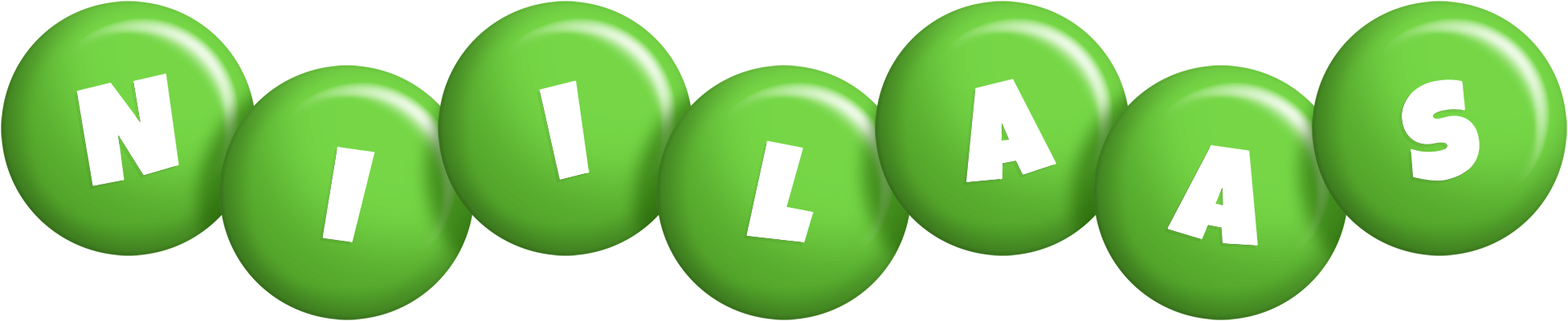 Niilaas candy-green logo