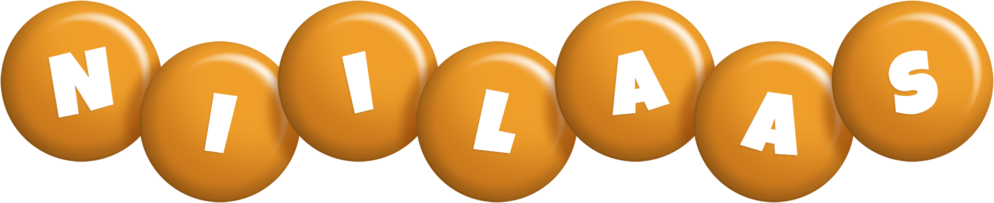 Niilaas candy-orange logo