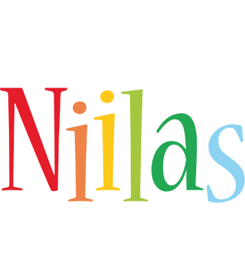 Niilas birthday logo