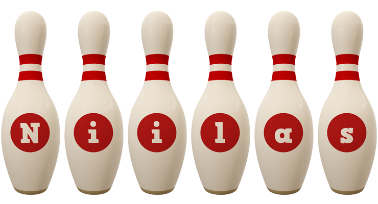 Niilas bowling-pin logo