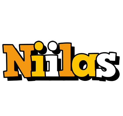 Niilas cartoon logo