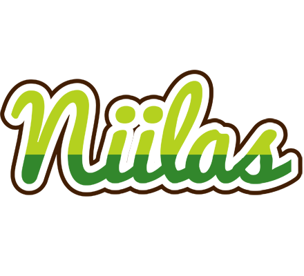 Niilas golfing logo
