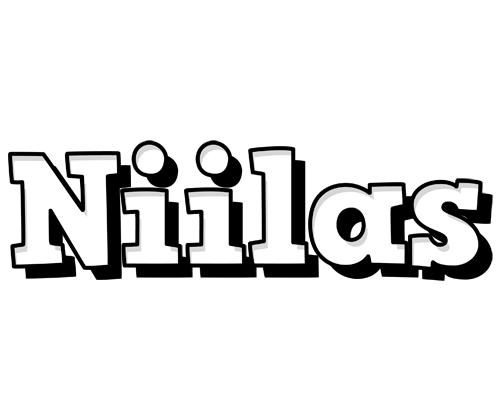 Niilas snowing logo